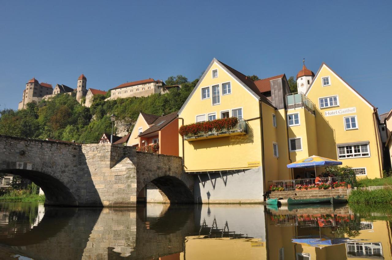 Hotel Gasthof Zum Goldenen Lamm Harburg  Esterno foto