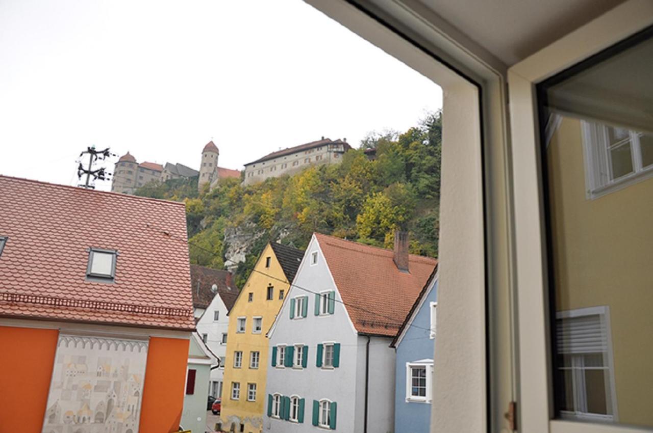 Hotel Gasthof Zum Goldenen Lamm Harburg  Esterno foto