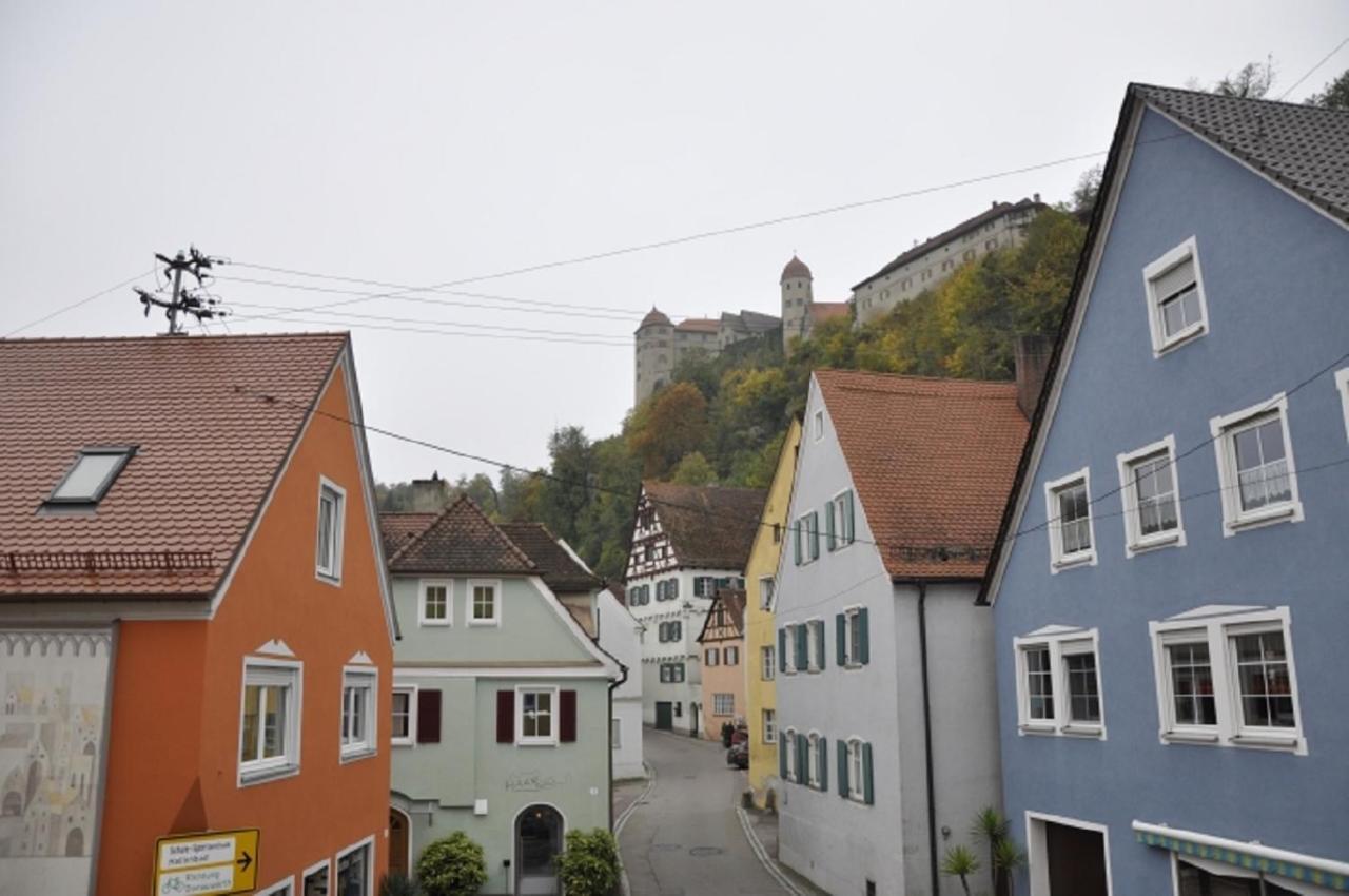 Hotel Gasthof Zum Goldenen Lamm Harburg  Esterno foto